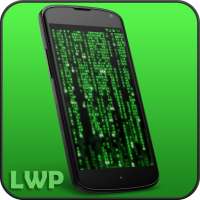 Digital Matrix Code Rain Live Wallpaper on 9Apps