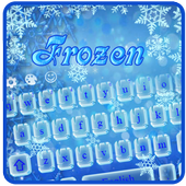 Frozen Keyboard Theme icon