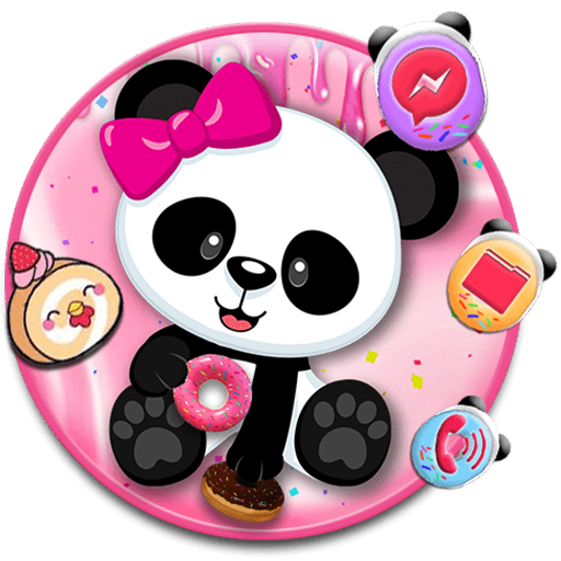 Cute, Panda, Donut Themes &amp; Live Wallpapers icon