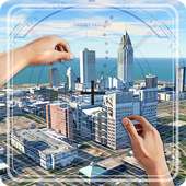 Helm VR Fly City 3D on 9Apps