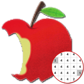 Fruit Coloring Color By Number-PixelArt icon