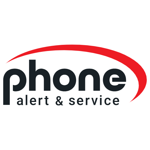 phone alert &amp; service icon