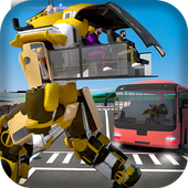 OffRoad Robot Bus Transform icon