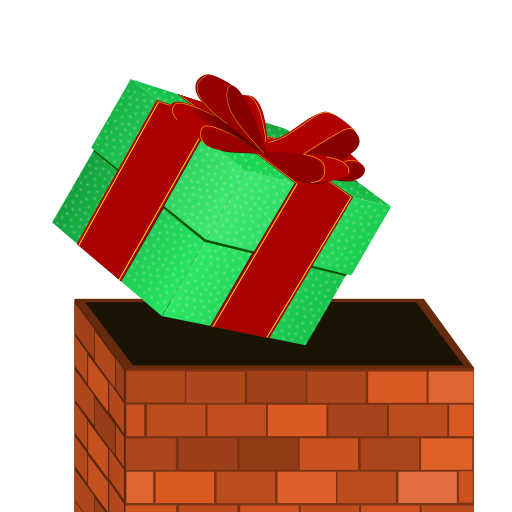 Balancing Santa icon