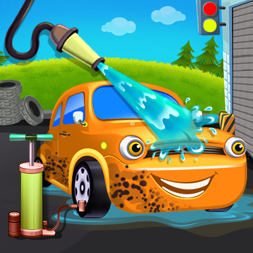 Kids Car Auto Workshop Cleaning Garage Game icon