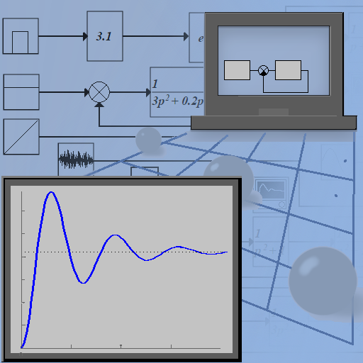 Control systems simulation icon