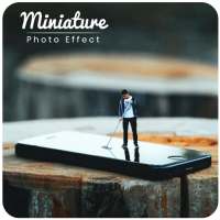 Editor de fotos em miniatura Efeito miniatura