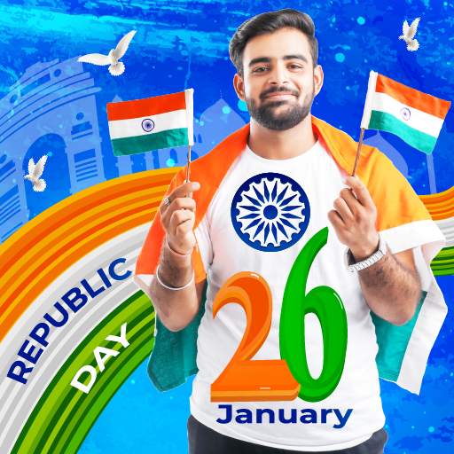 Republic Day Photo Editor 2021 - 26 January Frames