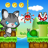 Cat Run Jungle adventure icon