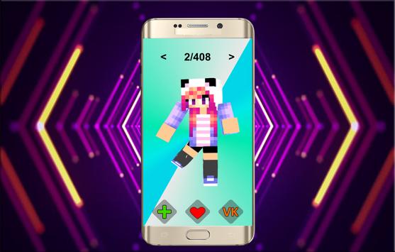 Cute Girls Skins for Minecraft screenshot 2