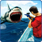 Hungry Shark Hunting 2019: Sniper Games 3D icon