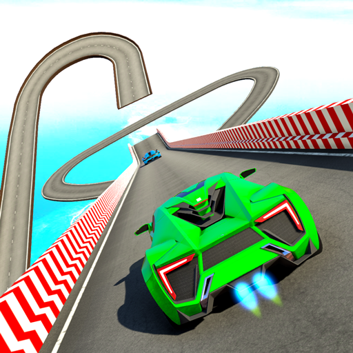 Mega Ramps Stunt Games : Ramp Car Driving Games أيقونة