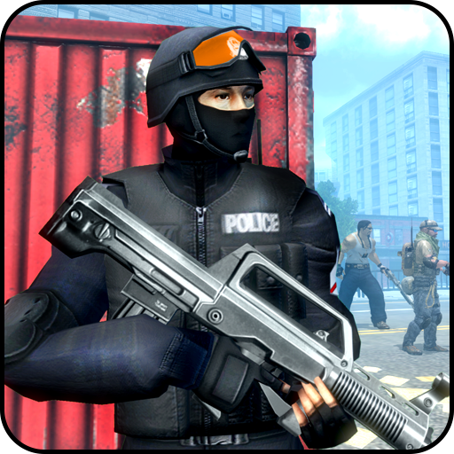 Police Strike Vs Gangster Fire:Free Modern Strike icon