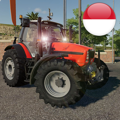 ikon Traktor mengemudi: pekerjaan pertanian