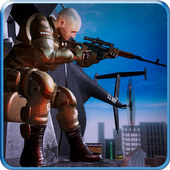 City Sniper Helicopter Pilot: Survival Hero Game icon