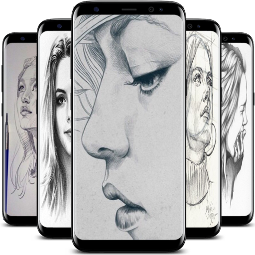 Drawing Face Step by Step أيقونة