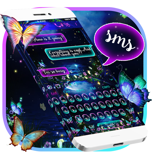 SMS Fairyland Butterfly Keyboard icon