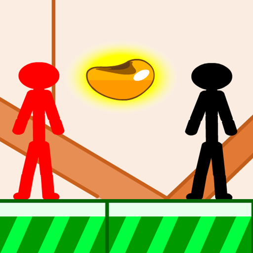 Two Players Stickman Collect Bean icon