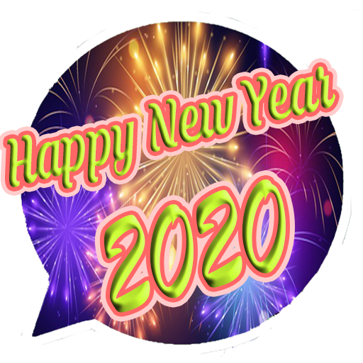 Frohes neues Jahr 2020 Aufkleber für WhatsApp icon