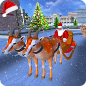 World Christmas Santa Rush Delivery:Gift Santa sim icon