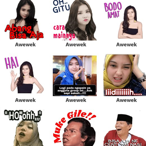Kumpulan Stiker WA Lucu 2021 for WAStickerApps icon