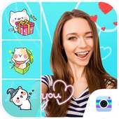 Birthday Photo Editor-Funny stickers for photo