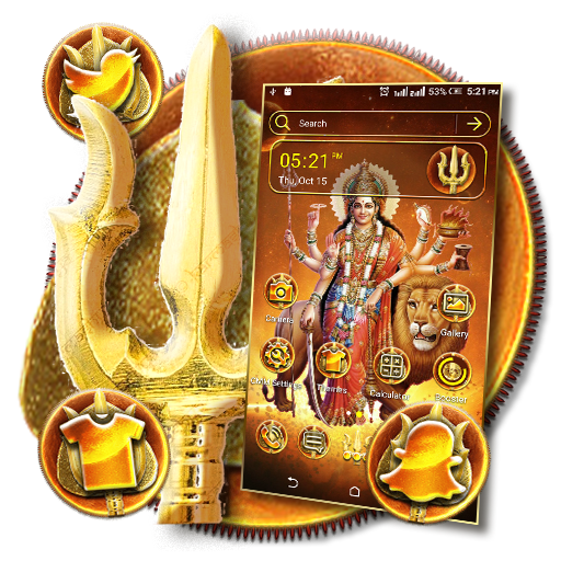 Maa Durga Launcher Theme icon