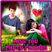 Miss You Photo Frames icon