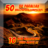 3D Parallax Wallpaper Landscape icon