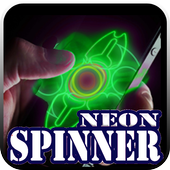 Fidget Hands Spinner Neon Pro icon