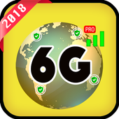6G lte browser icon