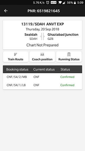 Jurny - Track Your Train Online, PNR Status mobile screenshot 3