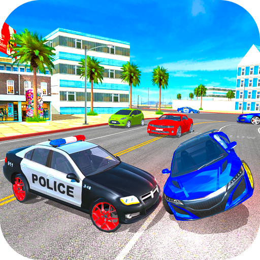 Police Chase New Car 3D Game icon