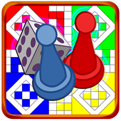 Traditional Ludo Fun Board Game icon
