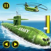 US Army Transporter Games – Submarine Driving Sim icon