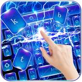 Lightning Blue Keyboard Theme on 9Apps