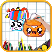 How To Draw Cute Items - Step By Step 🎨 icon