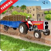 Tractor jogos motorista 3D- Offroad Simulator 2017 icon