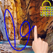 Gesture Lock screen and app lock theme nature icon