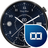 Deep Blue Watchface أيقونة
