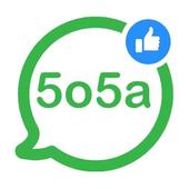 5o5a - (What'sUpp) Chat &amp; Free Call MESSENGER icon