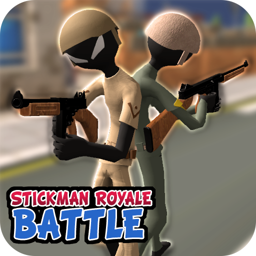 Stickman Battle Royale Free Firing : WW2 Battle icon