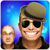 Fun face changer photo montage icon