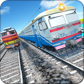 Train Driving Racing In Train icon