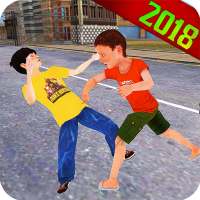 Kids Fighting Games - Gangster in Street