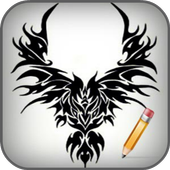 How To Draw Tattoo icon