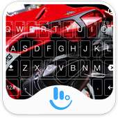 Hot Motorcycle Keyboard Theme