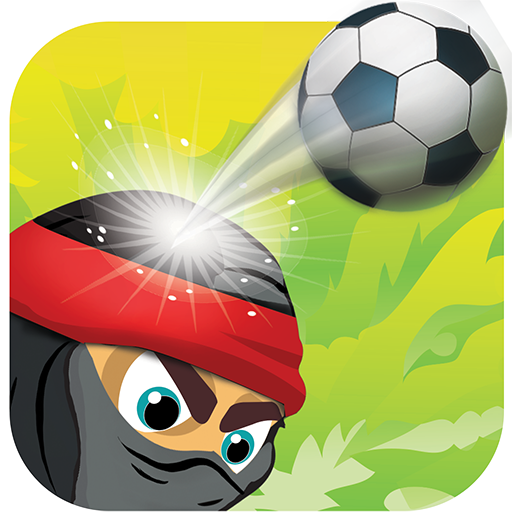 Bobbing Ninja Head Football icon