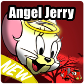Angel Jerry and Evil Tom icon