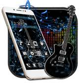 Jazz Black Guitar Theme on 9Apps